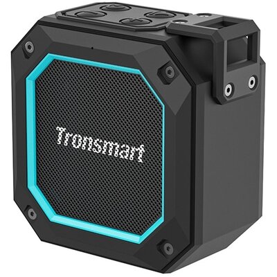 TRONSMART 795824 TRONSMART GROOVE 2 bluetooth hordozható hangszóró (v5.3, 10W teljesítmény, LED világítás) FEKETE