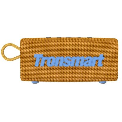 TRONSMART 797551 TRONSMART TRIP bluetooth hordozható hangszóró (v5.3, 10W teljesítmény, Type-C csatlakozó, IPX7 vízálló) NARANCSSÁRGA