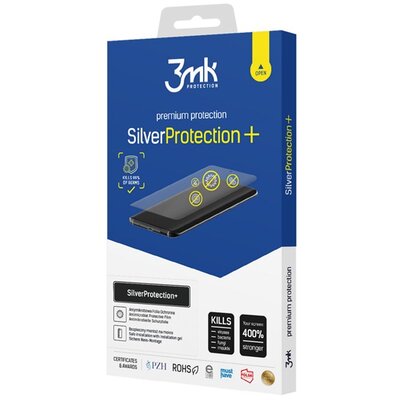3MK SILVER PROTECTION+ képernyővédő fólia (antibakteriális, öngyógyító, NEM íves, 0.21mm) ÁTLÁTSZÓ [Huawei Mate 10 Lite]