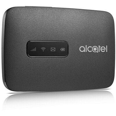 ALCATEL MW45V-2ATBHU1-1 ALCATEL LINKZONE MW45V 4G Mobile WiFi hordozható router (HOTSPOT, 150 Mbps, SIM aljzat, microUSB aljzat) FEKETE