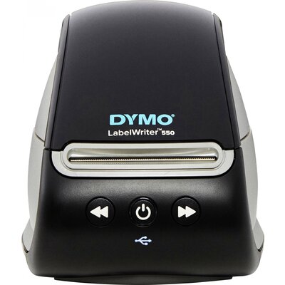 DYMO Labelwriter 550 Címkenyomtató Termodirekt 300 x 300 dpi Etikett szélesség (max.): 61 mm USB