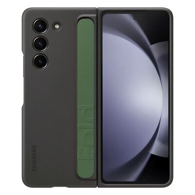 SAMSUNG EF-MF946CBEGWW SAMSUNG szilikon telefonvédő (matt, beépített szíj) GRAFIT [Samsung Galaxy Z Fold5 5G (SM-F946)]