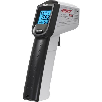 ebro Infra hőmérő Kalibrált (ISO) Optika 12:1 -60 - +550 °C