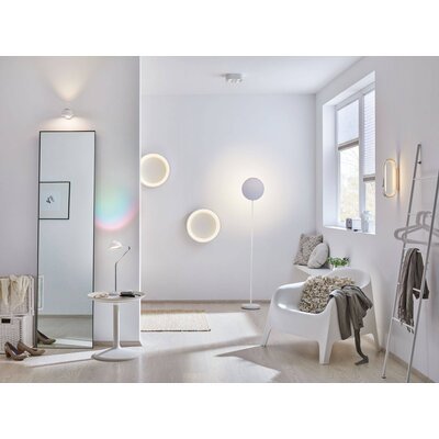 Paulmann Sabik 70946 LED-es fürdőszobai fali lámpa 9 W Melegfehér Fehér (matt)