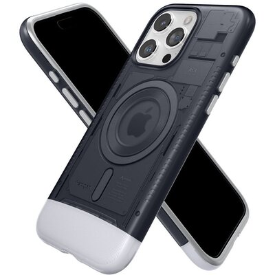 SPIGEN Classic C1 Mag compatible with MagSafe for IPHONE 15 PRO MAX graphite