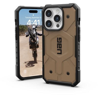 ( UAG ) Urban Armor Gear Pathfinder compatible with Magsafe for IPHONE 15 PRO dark earth