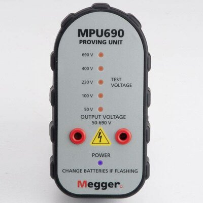 Megger 1001-561 MPU690 Mérőadapter MPU690 teszt egység kétpólusú feszültségvizsgálókhoz 1 db