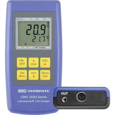 Digitális oxigénmérő szenzor nélkül, Greisinger GMH3692