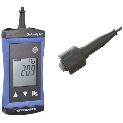 Oxigénmérő külső érzékelővel - 100 %, Greisinger G1690