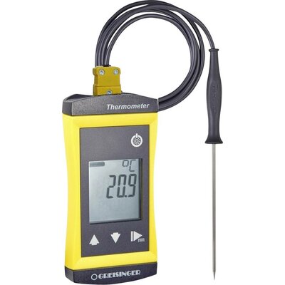 Greisinger G1200-E3-SET Hőmérséklet mérőműszer Kalibrált (ISO) -65 - 1200 °C