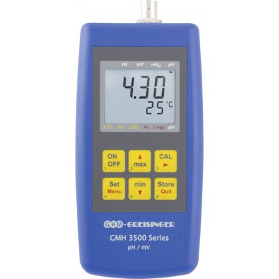 Greisinger GMH 3511 Kombinált mérőműszer pH érték, Redox (ORP), Hőmérséklet