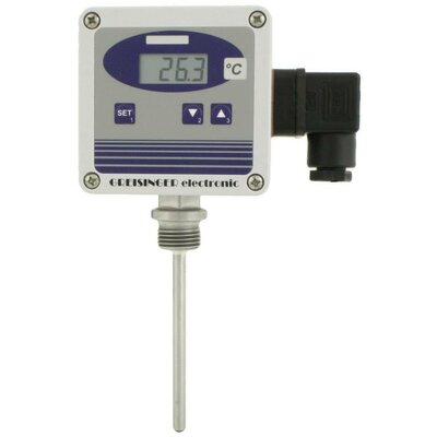 Greisinger GTMU-MP AUSF1 Hőmérséklet mérés átalakító Kalibrált (ISO) -50 - +400 °C Érzékelő típus Pt1000