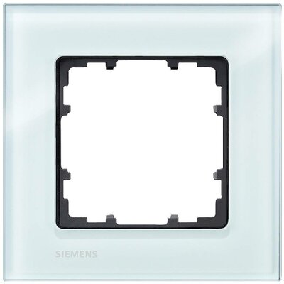 Siemens 1 részes Keret Delta Üveg (selymes) 5TG1201