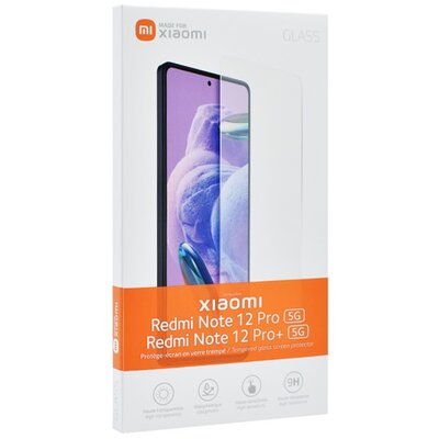 Made for Xiaomi WIPENOTE12PRO/P5GTSP MADE FOR XIAOMI képernyővédő üveg (2.5D, lekerekített szél, karcálló, 0.3 mm, 9H) ÁTLÁTSZÓ [Xiaomi Redmi Note 12 Pro Plus, Xiaomi Redmi Note 12 Pro]