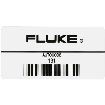 Fluke 2141239 AUTO200B Címke Ellenőrizze a kód matricát 1 db