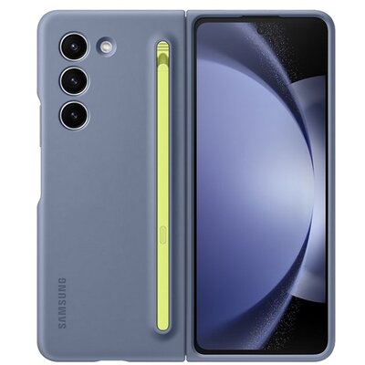 SAMSUNG EF-OF94PCLEGWW SAMSUNG műanyag telefonvédő (ultravékony + S Pen tartó) KÉK [Samsung Galaxy Z Fold5 5G (SM-F946)]