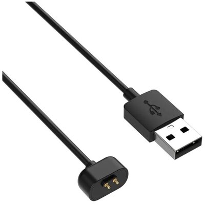 Töltőkábel USB (mágneses, 100cm) FEKETE