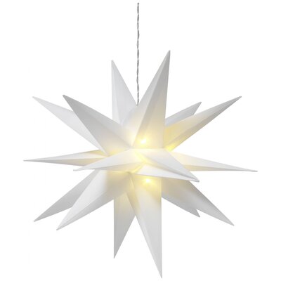 Karácsonyi LED-es csillag időzítővel, melegfehér, Sygonix SY-5149666