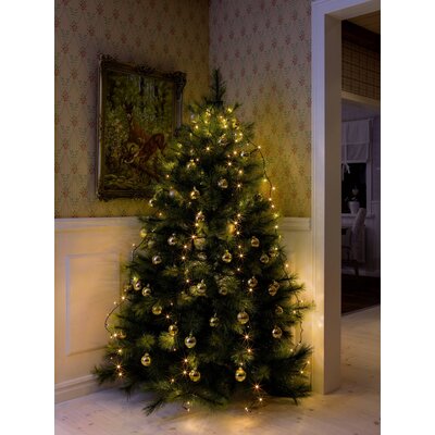 Konstsmide 6362-820 LED-es karácsonyfa fényfüzér EEK: G (A - G) Fényforrások száma 250 LED Borostyán Megvilágított hossz: 3 m