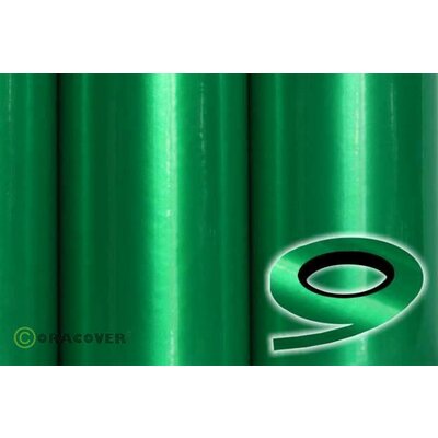 Oracover 26-047-004 Díszítő csík Oraline (H x Sz) 15 m x 4 mm Gyöngyház zöld