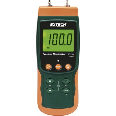 Extech SDL730 Nyomásmérő Kalibrált (ISO) Nyomás -7000 - +7000 mbar