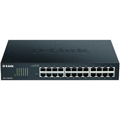 D-Link DGS-1100-24V2/E Hálózati switch, RJ45 24 port 48 Gbit/s