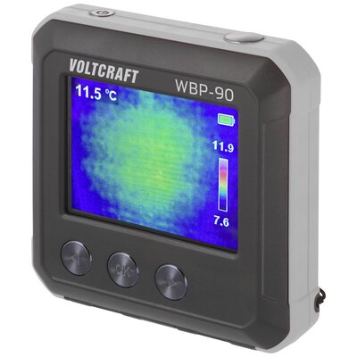 VOLTCRAFT WBP-90 Hőkamera Kalibrált (ISO) -20 - 400 °C 120 x 90 Pixel 25 Hz