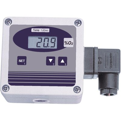 Oxigénmérő külső érzékelővel és hőmérséklet mérő funkcióval - 100 %, Greisinger Oxy 3690
