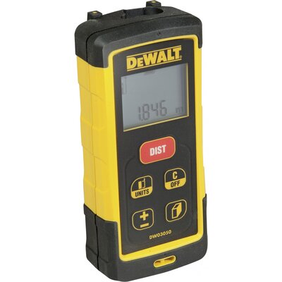 Dewalt DW03050 Lézeres távolságmérő Mérési tartomány (max.) 50 m