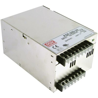 Mean Well PSP-600-27 AC/DC tápegység modul, zárt 22.2 A 600 W 27 V/DC 1 db