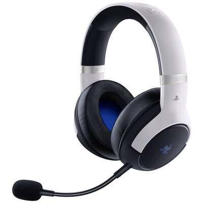 RAZER Kaira Pro HyperSpeed - PlayStation Gamer Over Ear headset Bluetooth® Stereo Fehér Headset, Hangerő szabályozás, Mikrofon némítás