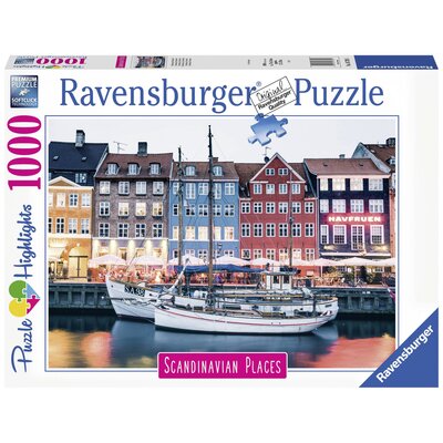 Ravensburger Puzzle Koppenhága, Dánia 16739 1 db