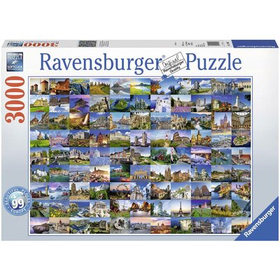 Ravensburger Puzzle - 99 gyönyörű hely Európában 17080 99 Beautiful Places in Europe 1 db