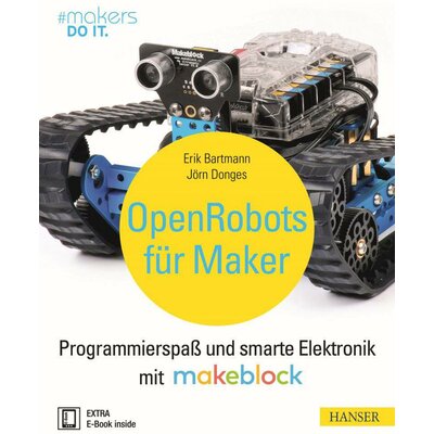 Hanser Verlag Könyv Open Robots für Maker