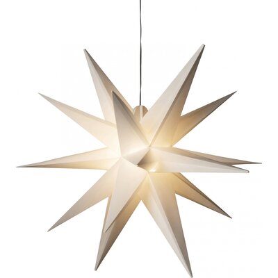 Konstsmide 5971-200 Karácsonyi csillag Csillag Melegfehér LED Fehér EEK: G (A - G)