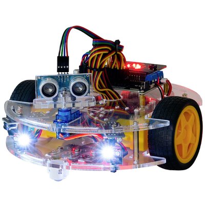 Joy-it Micro:Bit JoyCar MB-Joy-Car-set4 Robot Kivitel (építőkészlet/modul): Készreszerelt