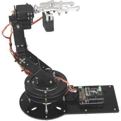 Joy-it Robotarm + Motor control CR-1774898 Robotkar építőkészlet