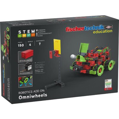 fischertechnik education Robotics: Add On Omniwheels 559898 Robot bővítő modul