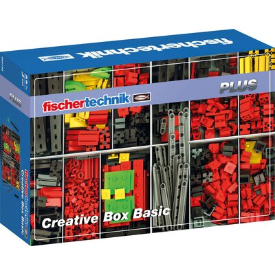 fischertechnik 554195 Creative Box Basic Építőkészletek, Kísérletek, Mechanika, Szakoktatás Kísérletező készletek 7 éves kortól