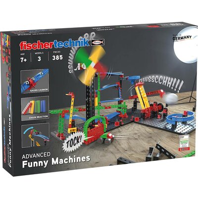 fischertechnik 551588 ADVANCED Funny Machines - Kettenreaktion Építőkészlet 7 éves kortól
