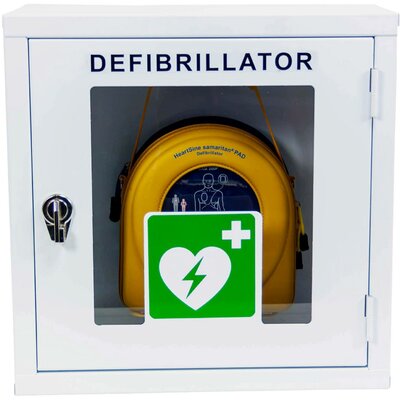 Defibrillátor HeartSine samaritan® PAD350P + AI-040-BM-AKL Fali dobozzal