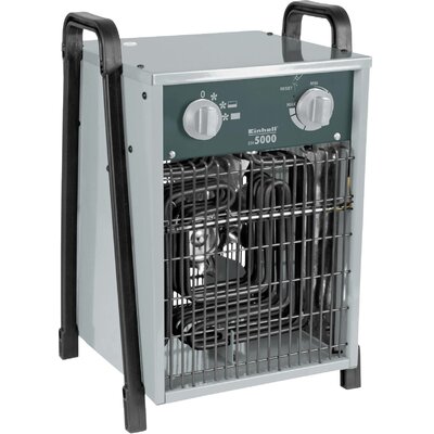 Einhell elektromos hűtő-/fűtőventilátor 2500/5000W 400V, szürke/fekete, EH 5000