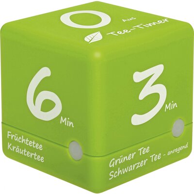 TFA Dostmann Tee-Timer Cube Időzítő Zöld digitális