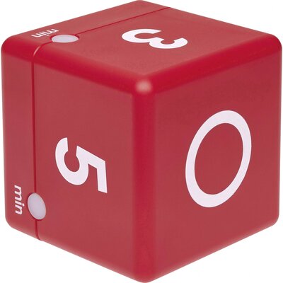 TFA Dostmann Timer Cube Időzítő Piros digitális