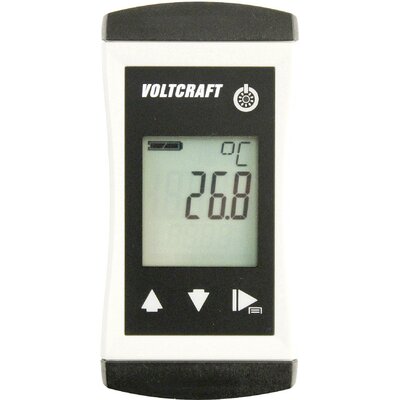 VOLTCRAFT PTM-100 Hőmérséklet mérőműszer -200 - 450 °C Érzékelő típus Pt1000 IP65 Kalibrált: Gyári standard (tanusítvánnyal)