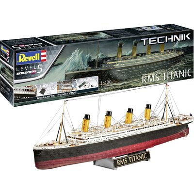 Revell 00458 RV 1:400 RMS Titanic - Technik Hajómodell építőkészlet 1:400