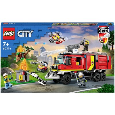 LEGO® CITY 60374 Tűzoltóparancsnoki jármű