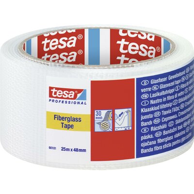 tesa Tesa 60101-00000-00 Szövet ragasztószalag tesa® Professional Fehér (H x Sz) 25 m x 48 mm 1 db