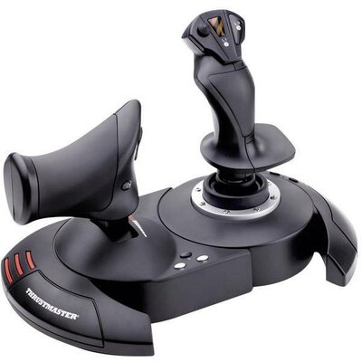 Thrustmaster T-Flight Hotas X Repülésszimulátor joystick USB PC, PlayStation 3 Fekete