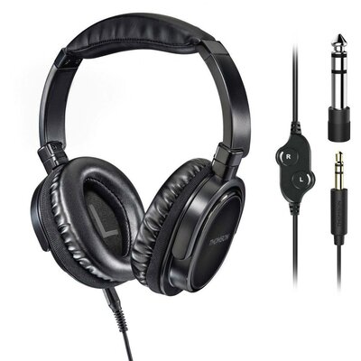 Thomson HED4508 HQ TV Over Ear fejhallgató Vezetékes Fekete Headset, Hangerő szabályozás, Forgatható fülkagyló